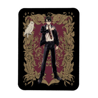 Anime HARRY POTTER™ utsmyckad ram Magnet