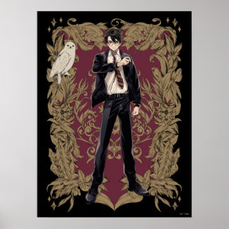 Anime HARRY POTTER™ utsmyckad ram Poster
