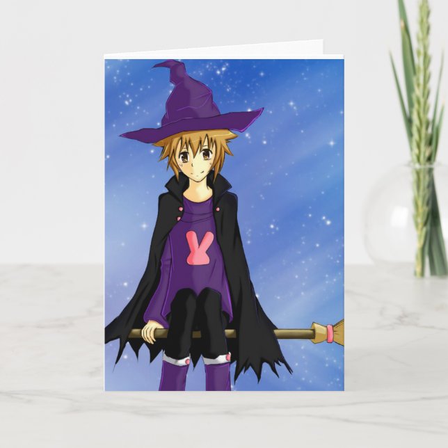 Anime häxböjacke, Manga Kort (Framsida)