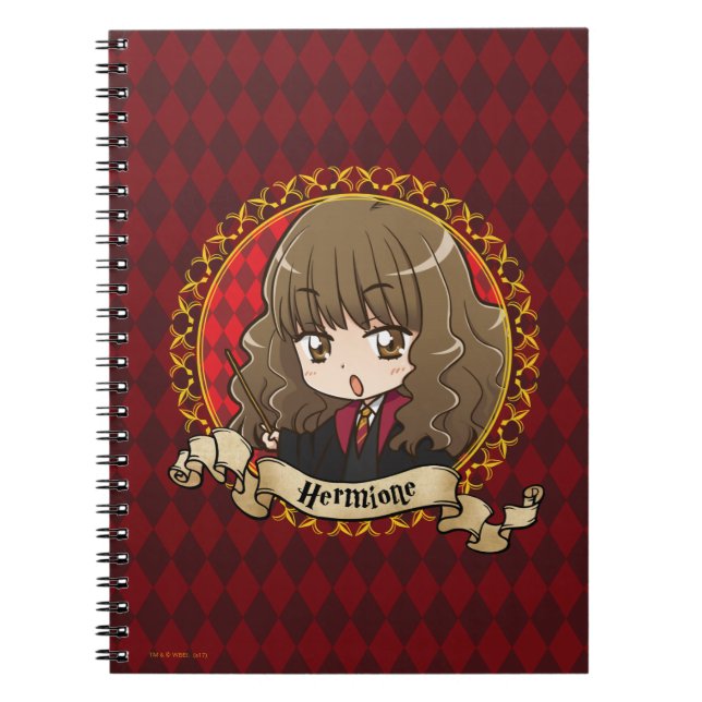 Anime Hermione Granger Anteckningsbok Med Spiral (Framsidan)
