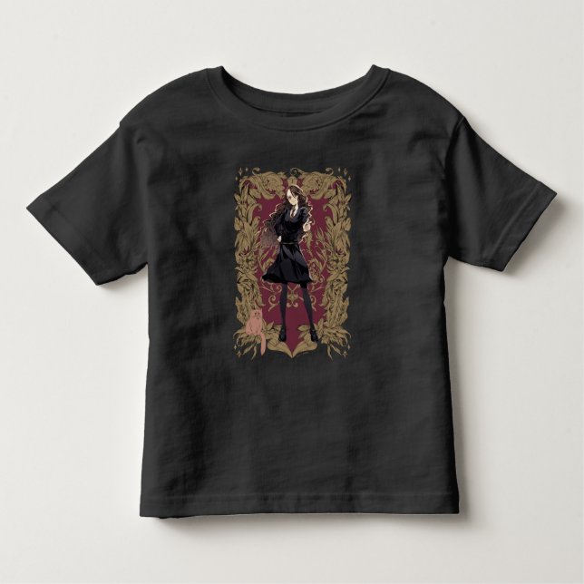 Anime Hermione Granger Ornate Ram T Shirt (Framsida)