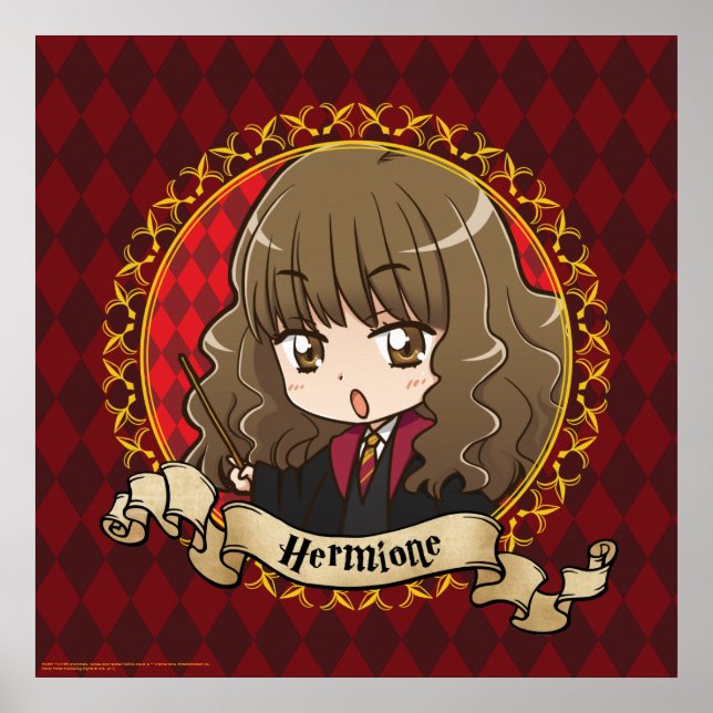Anime Hermione Granger Poster (Framsidan)