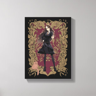 Anime Hermione Granger prydd ram Canvastryck