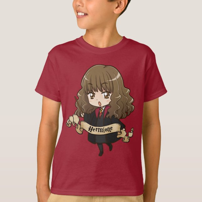 Anime Hermione Granger T-shirt (Framsida)