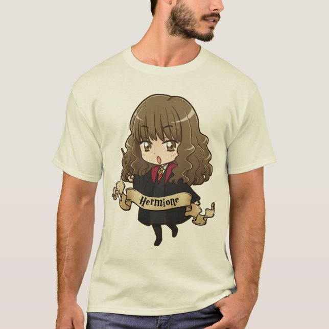 Anime Hermione Granger Tee Shirt (Framsida)