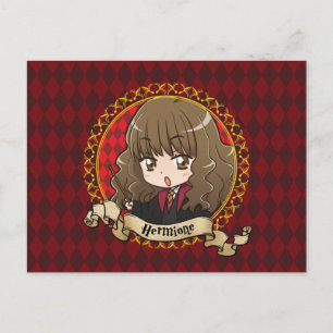 Anime Hermione Granger Vykort