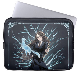 Anime Hermione Grangers utterpatronus Laptop Fodral