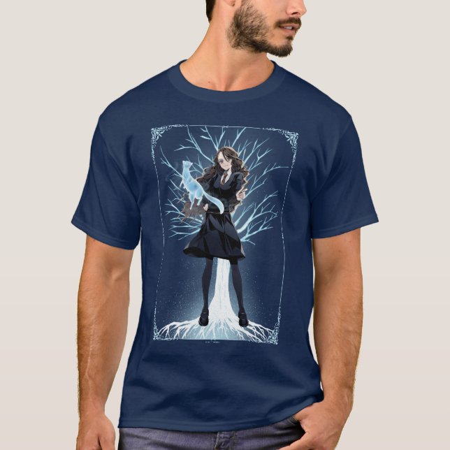 Anime Hermione Grangers utterpatronus T Shirt (Framsida)