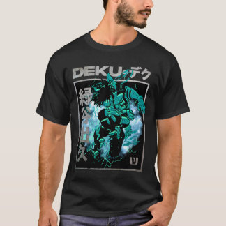 Anime Hero Deku Izuku MidoriyaBest Design För mana T Shirt