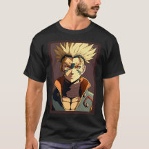 Anime Hero Yellow Haired Warrior