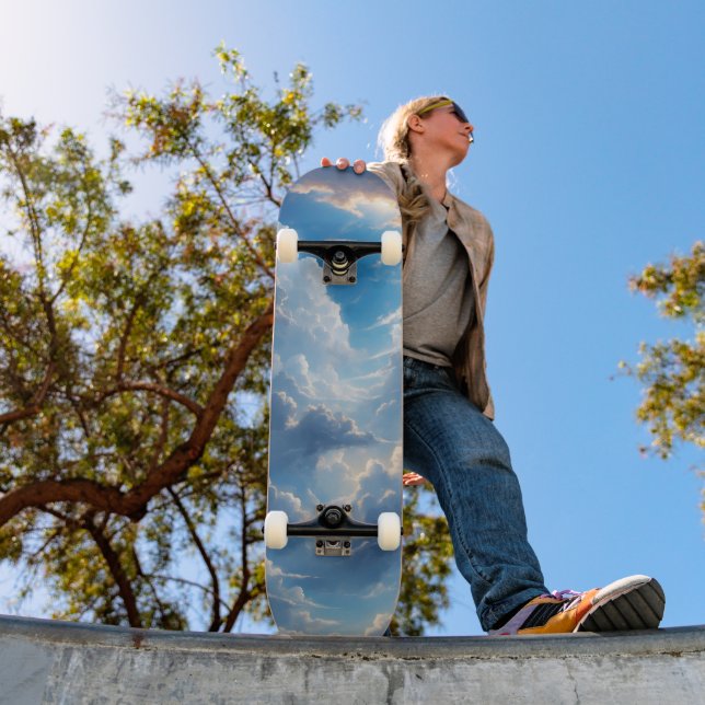 Anime Himmel Moln Mini Skateboard Bräda 18,5 Cm (Utomhus 1)