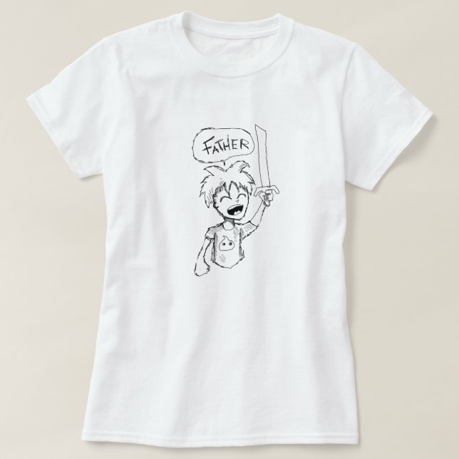 Anime-hjälte T Shirt (Design framsida)