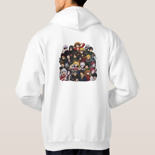 anime hoodie (Baksida)