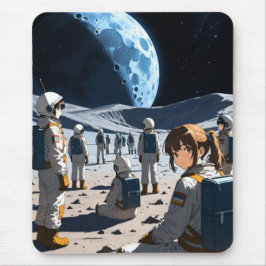 Anime i rymden musmattor