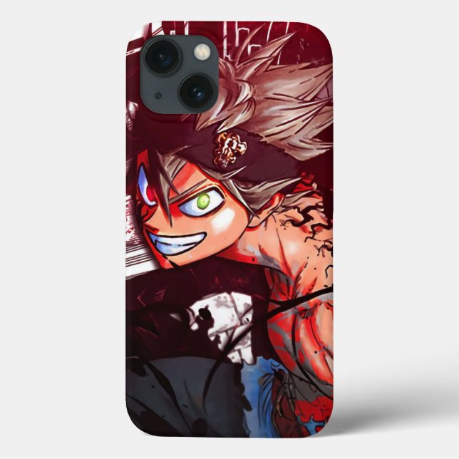 Anime-Inspired Pasta-telefonväska - en unik blandn (Baksida)