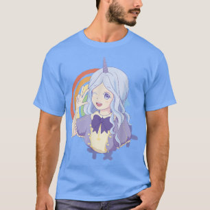 Anime Japan Girl Fabulous Beauty Unicorn T Shirt