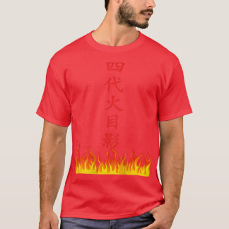 Anime Japan Ninja Hero Hokage Samurai-tecken  T Shirt