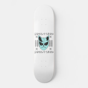 Anime Japansk katt Mini Skateboard Bräda 18,5 Cm
