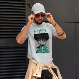 Anime japansk monster-tecken t shirt