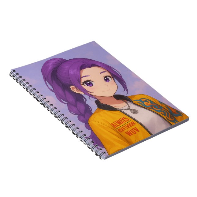 Anime K-Pop Idolgrupp | Original Manga-stil Pop Anteckningsbok (Högra Sidan)