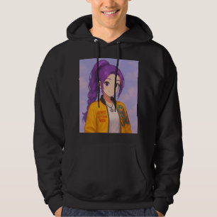 Anime K-Pop Idolgrupp Original Manga-stil Pop Hoodie