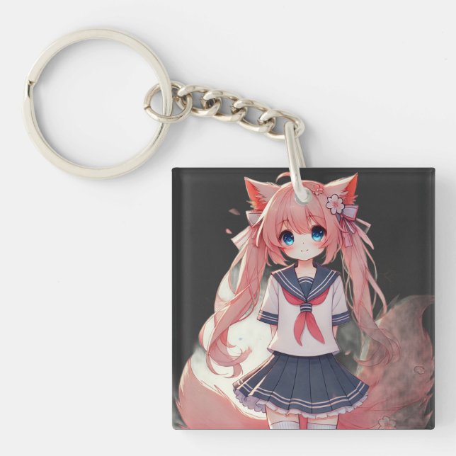 Anime kattflicka (Framsidan)