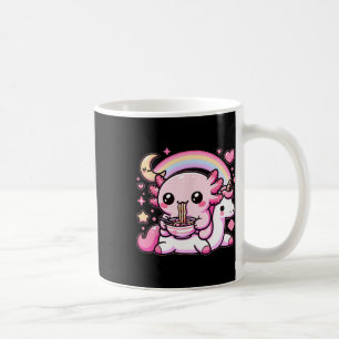 Anime Kawaii Axolotl Eating Ramen Noodles Kids Tee Kaffemugg
