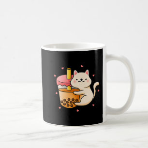 Anime Kawaii Cat Boba Bubble Tea Anime Merch Gifts Kaffemugg