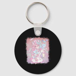 Anime Kawaii Girl Aesthetic Pastel Soft Waifu Japa Nyckelring