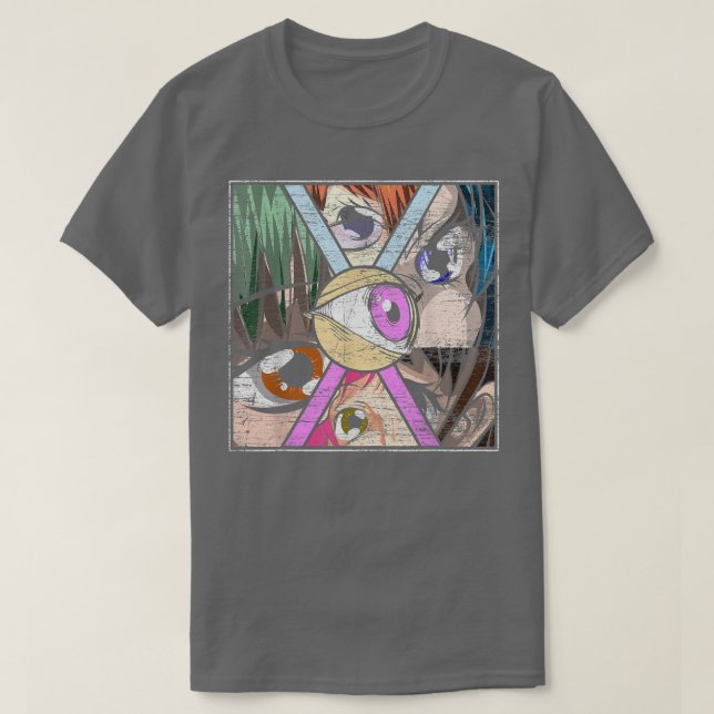Anime Kawaii Manga Otaku Japansk flicka Anime T Shirt (Design framsida)