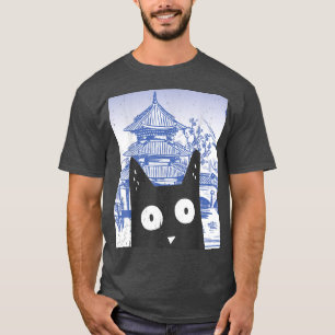 Anime Kitten Neko Japan Manga Harajuku Otaku Graph T Shirt