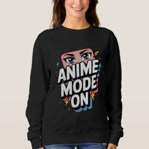 Anime-läge På Stilig Manga-ögon Tonåringar T-shirt