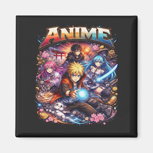 Anime Legends Magnet (Framsidan)