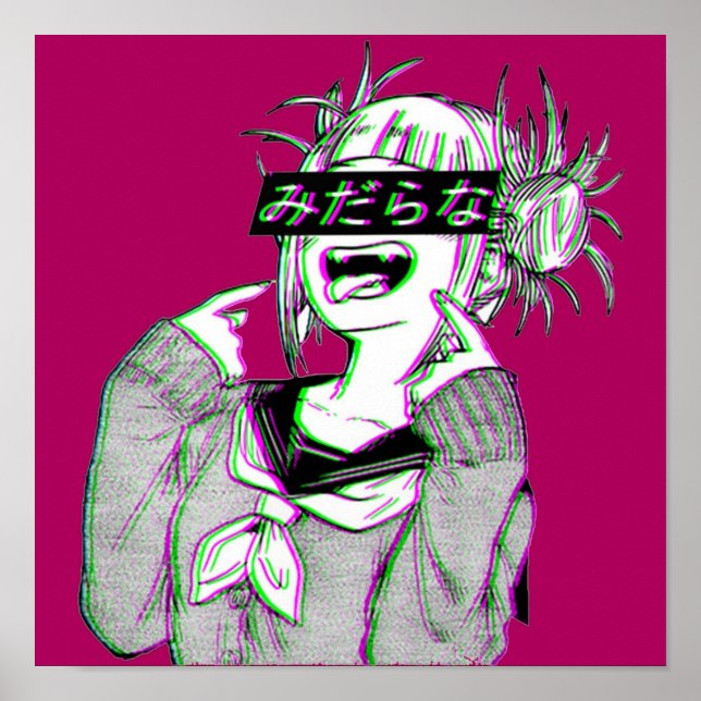 Anime Lewd Toga Poster (Framsidan)