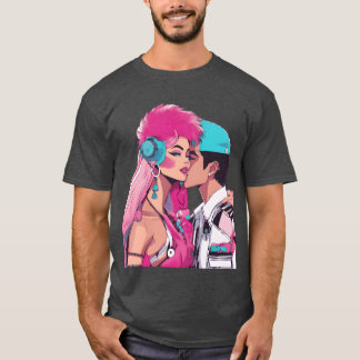 Anime Love är gränslöst retro T Shirt