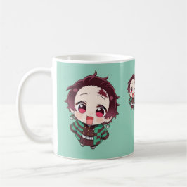Anime Lovers Mug - Trendiget Cute Anime-tecken Kaffemugg