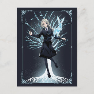 Anime Luna Lovegoods kanin-Patronus Vykort