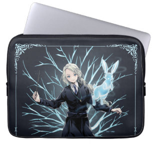 Anime Luna Lovegoods kaninpatronus Laptop Fodral