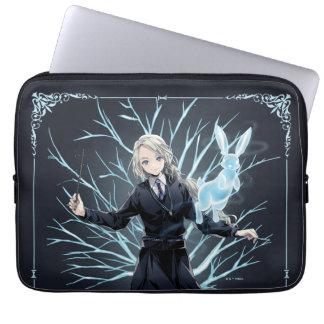 Anime Luna Lovegoods kaninpatronus Laptop Fodral