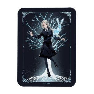 Anime Luna Lovegoods kaninpatronus Magnet