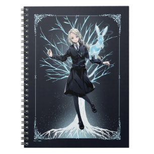 Anime Luna Lovegood's Rabbit Patronus Anteckningsbok