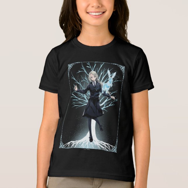 Anime Luna Lovegood's Rabbit Patronus T Shirt (Framsida)
