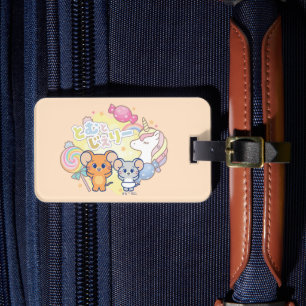 Anime Magic Candyland med Jerry och Tuffy Bagagebricka