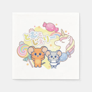 Anime Magic Candyland med Jerry och Tuffy Pappersservett