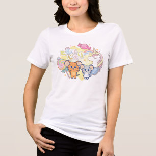 Anime Magic Candyland med Jerry och Tuffy T Shirt