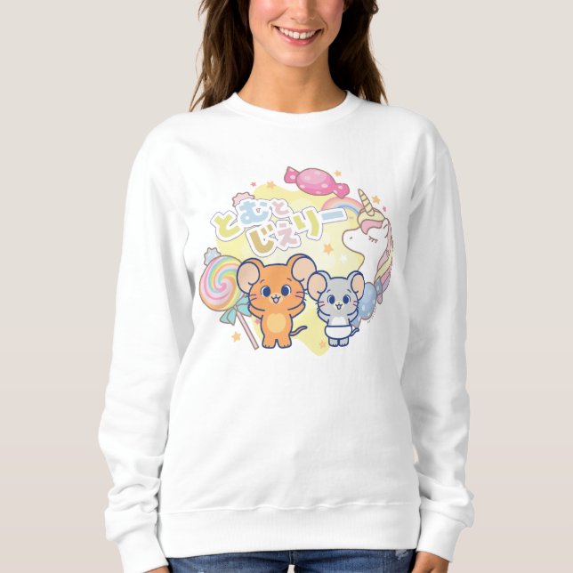 Anime Magic Candyland med Jerry och Tuffy T Shirt (Framsida)