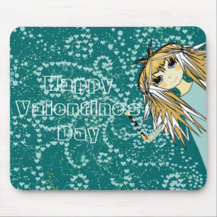 Anime Magic Valentine MousePad Musmatta