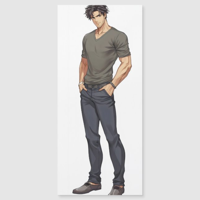 Anime Man Handsome Zaddy (Framsida)