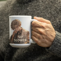 Anime Man säger att smutta långsammare han njuter