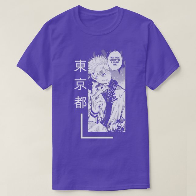 Anime manga demon Otaku stil top  T Shirt (Design framsida)